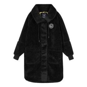 Chaqueta de algodón de media longitud con cuello con cremallera Skechers x Pokémon «Negro»