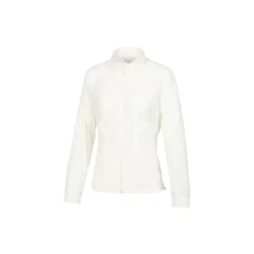 Chaqueta de color liso con rayas laterales «Rosa y blanco»