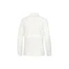 Chaqueta de color liso con rayas laterales «Rosa y blanco»