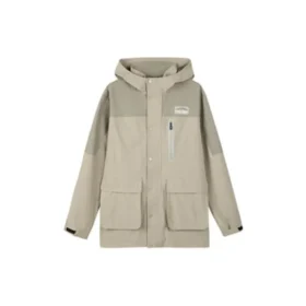 Chaqueta de la colección Skechers x GODRI Trekking «Negro, dorado y gris»