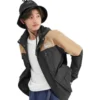 Chaqueta de la colección Skechers x GODRI Trekking «Negro, dorado y gris»