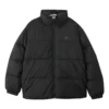 Chaqueta de plumas con logo impreso de moda «Negro»