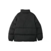 Chaqueta de plumas con logo impreso de moda «Negro»
