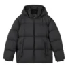 Chaqueta de plumón con capucha «Black»