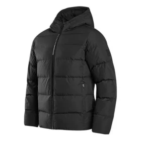 Chaqueta de plumón con capucha «Black»