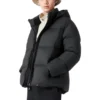 Chaqueta de plumón con capucha «Black»