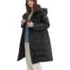 Chaqueta de plumón con capucha «Black»