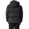 Chaqueta de plumón con capucha «Black»