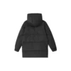 Chaqueta de plumón con capucha de largo medio «Black Pink»