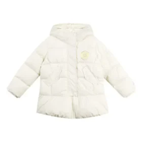 Chaqueta de plumón con capucha lisa «White»