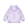 Chaqueta de plumón con capucha «Purple White»