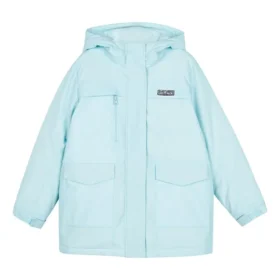 Chaqueta de plumón con capucha SKX «Azul»
