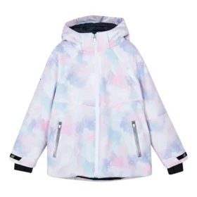 Chaqueta de plumón con capucha SKX «Purple Blue White»