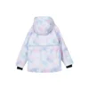 Chaqueta de plumón con capucha SKX «Purple Blue White»