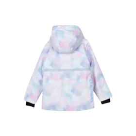 Chaqueta de plumón con capucha SKX «Purple Blue White»