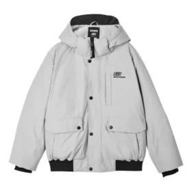 Chaqueta de plumón con capucha, Waterproof y abrigada de la serie Lifestyle «Gris»