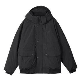 Chaqueta de plumón con capucha, Waterproof y abrigada de la serie Lifestyle «Negro»