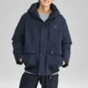 Chaqueta de plumón con capucha, Waterproof y abrigada de la serie Lifestyle «Negro»