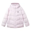 Chaqueta de plumón con capucha y logo liso de la serie Casual Colorida «Multicolor»