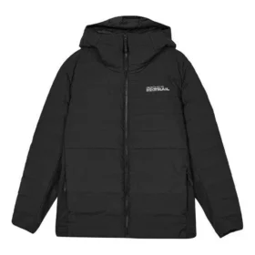 Chaqueta de plumón con logotipo impreso «Negra»