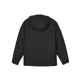 Chaqueta de plumón con logotipo impreso «Negra»