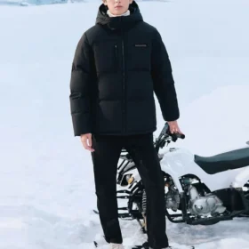 Chaqueta de plumón «Negro»