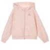 Chaqueta de punto con letras de la serie Casual «Pink»