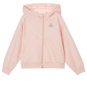 Chaqueta de punto con letras de la serie Casual «Pink»