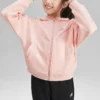 Chaqueta de punto con letras de la serie Casual «Pink»