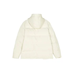 Chaqueta deportiva casual con capucha de plumón en color liso «Multicolor»