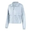 Chaqueta deportiva con capucha de color liso y protección UV «Azul Amarillo Rosa»