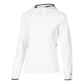 Chaqueta deportiva con cremallera completa «Blanco Negro»