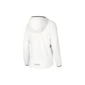 Chaqueta deportiva con cremallera completa «Blanco Negro»