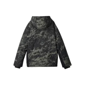 Chaqueta deportiva de camuflaje «Negro verde»