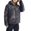 Chaqueta deportiva de camuflaje «Negro verde»