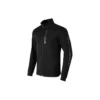 Chaqueta deportiva de punto con cuello alto «Negro»