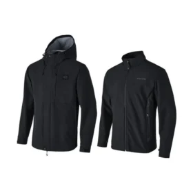 Chaqueta deportiva tejida 3 en 1 «Negro»