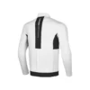 Chaqueta deportiva tejida con letras impresas «Blanco Negro»