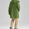Chaqueta informal con capucha 2 en 1 «Verde Naranja»