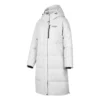 Chaqueta larga básica de plumón «Blanco»