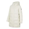 Chaqueta larga de plumón BASIC «Blanco»