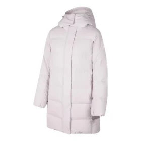 Chaqueta larga de plumón BASIC «Rosa»