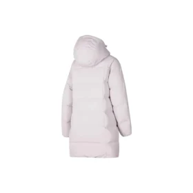 Chaqueta larga de plumón BASIC «Rosa»