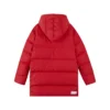 Chaqueta larga de plumón con estampado «Red»