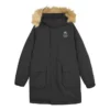 Chaqueta larga de plumón de la serie Lifestyle «Black»