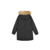 Chaqueta larga de plumón de la serie Lifestyle «Black»