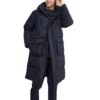 Chaqueta larga de plumón de la serie Lifestyle «Black»