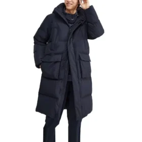 Chaqueta larga de plumón de la serie Lifestyle «Black» Chaqueta larga de plumón de la serie Lifestyle «Black»