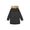 Chaqueta larga de plumón de la serie Lifestyle «Black»