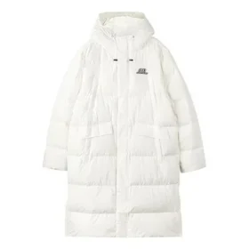 Chaqueta larga de plumón de la serie Lifestyle «Blanca»